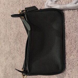 Green Pebbled Leather Coach Bag